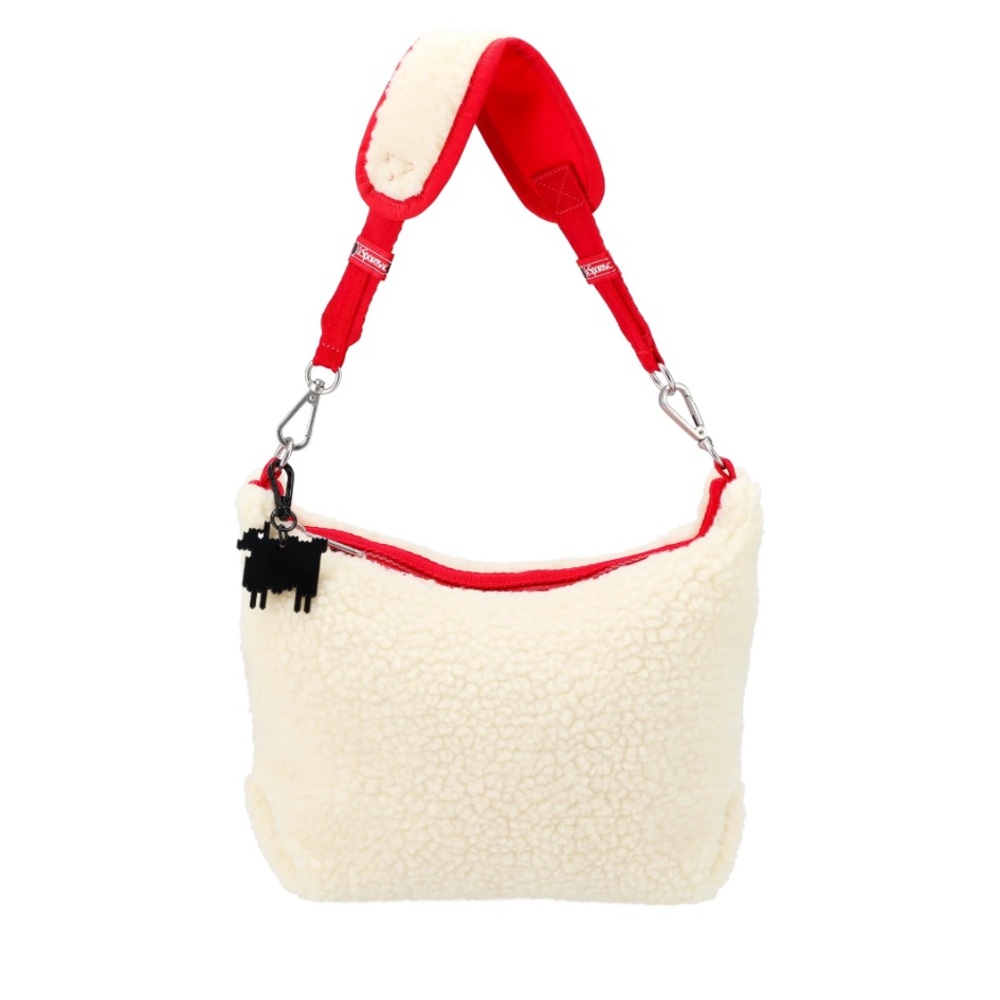 LeSportsac Arc En Ciel X warm and wonderful sherpa purse
